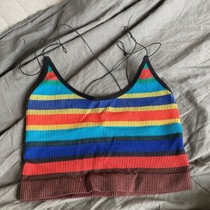 urban outfitters striped tank top